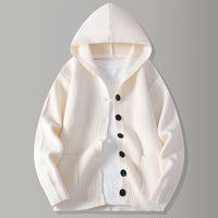 STIRLING HOODED KNIT CARDIGAN