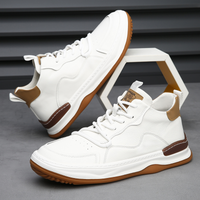 ALBERTI LEATHER TRAINERS