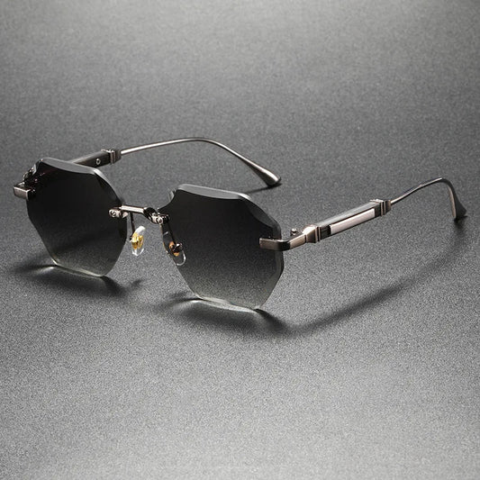 Dorian Rimless Sunglasses