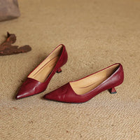 Hartley Leather Heels
