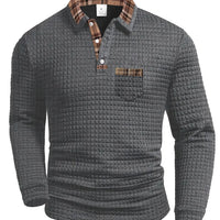Kensington Checked Knit Polo