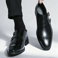 Rex Suede Monk Loafers