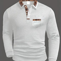 Kensington Checked Knit Polo