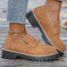 Bromley Suede Platform Loafers