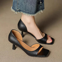 CILLIAN LEATHER HEELS