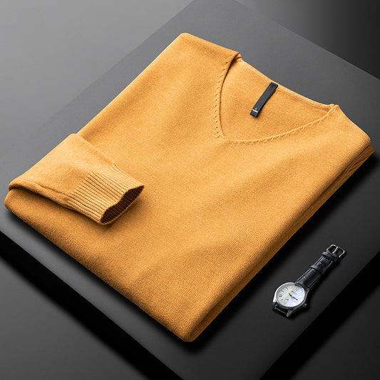 HUXFORD CASHMERE V-NECK