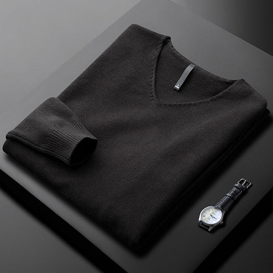 HUXFORD CASHMERE V-NECK