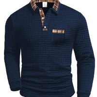 Kensington Checked Knit Polo