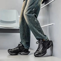 ALVERTON LEATHER TRAINERS