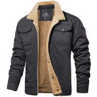 Casey | Fleece Bomber Jacket