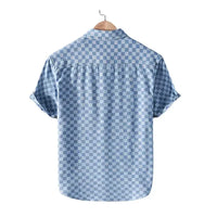 MASON CHECKERED DENIM SHIRT