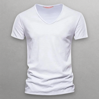 NORI V-NECK COTTON T-SHIRT