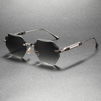 Marlowe Rimless Sunglasses