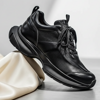 ALVERTON LEATHER TRAINERS