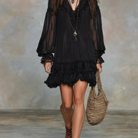 Elodie Flowing Mini Dress