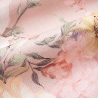 Floral Print Belted Wide Leg Shorts