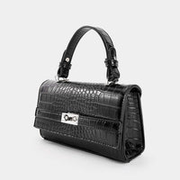 Faux Leather Tote Bag