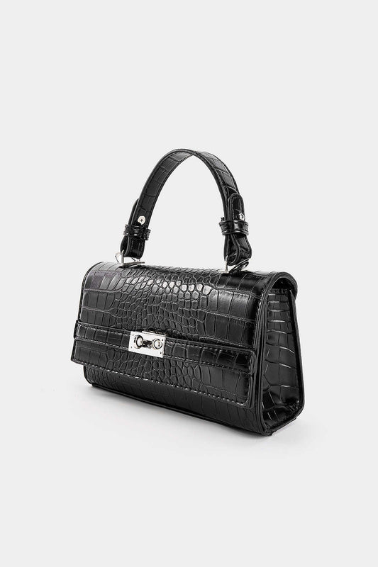 Faux Leather Tote Bag