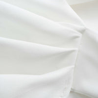 Ruched Tie-Back Long-Sleeve Shirt