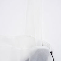 Patchwork Faux Leather Asymmetrical Short-Sleeve Shirt