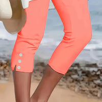 Clara Polished Stretch Capri