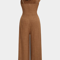 Monaco Cut-Out Asymmetric Jumpsuit