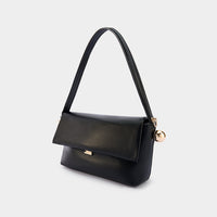 Faux Leather Shoulder Bag