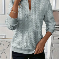 Amy | Sweater with Zipper