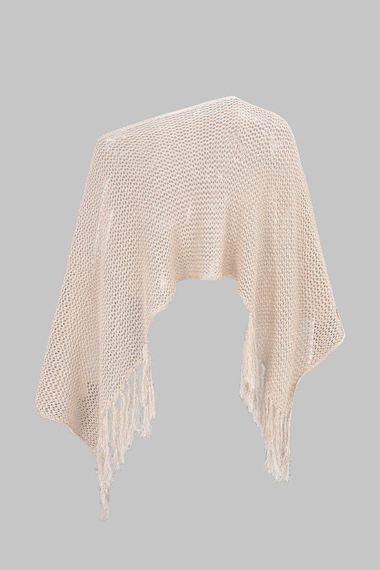 Fringe Hollow Out Cover Up