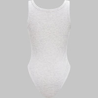 Basic U-Neck Sleeveless Bodysuit