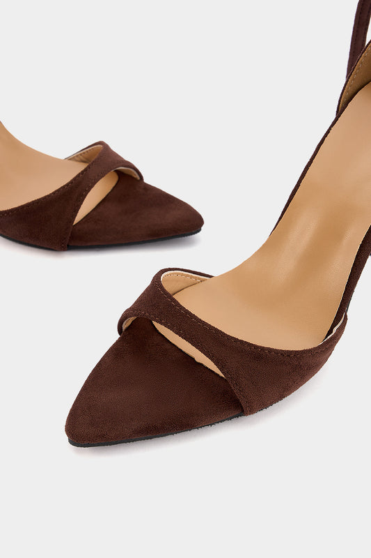 Suede Pointed Heels