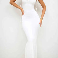 Decor Cami Backless Fitted Maxi Dresses
