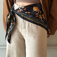Floral Print Headscarf