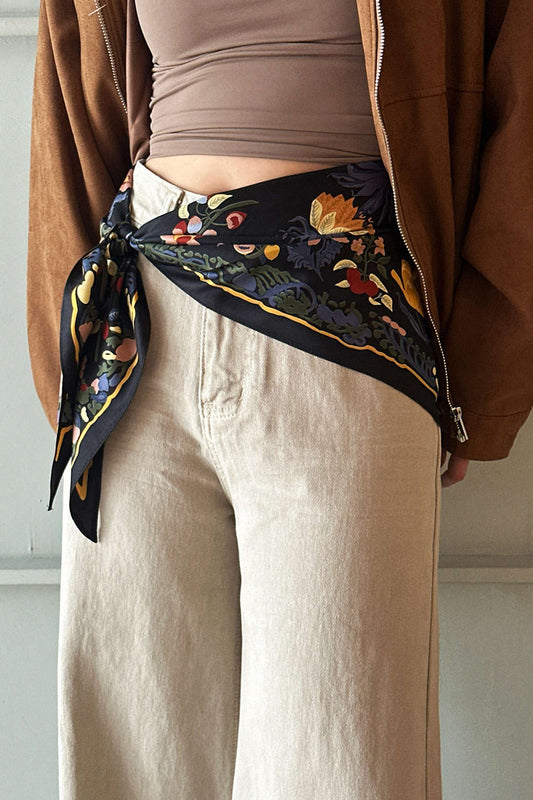 Floral Print Headscarf