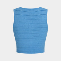 Knit Square Neck Tank Top