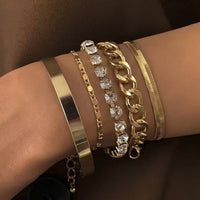Metal Diamond Bracelets