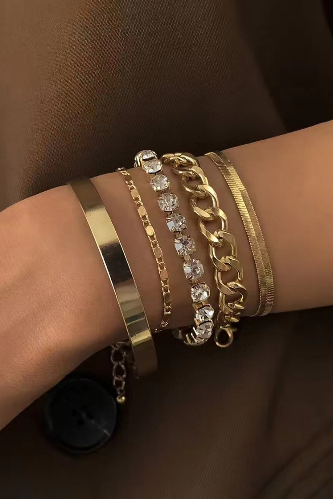 Metal Diamond Bracelets