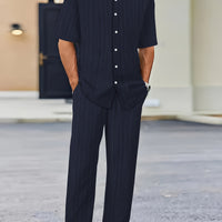 Elias Striped Two-Piece Summer Set