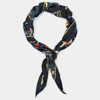 Floral Print Headscarf