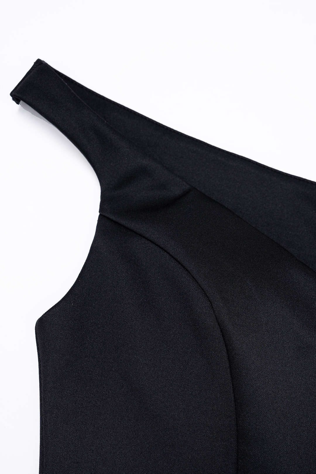Solid V-Neck Ruched Sleeveless Mini Dress