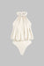 Halter Neck Twist Knot Tie Back Sleeveless Bodysuit