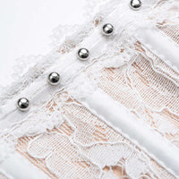 Lace Tie Back Tube Top