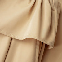 Solid Ruched Balloon Pants