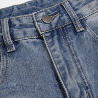 Denim Pocket Barrel Jeans