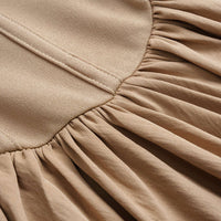 Solid Corset Ruched Slip Sleeveless Jumpsuit