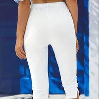 Clara Polished Stretch Capri
