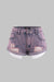 Denim Asymmetrical Ripped Pocket Shorts