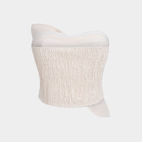 Asymmetrical Knotted Tube Top
