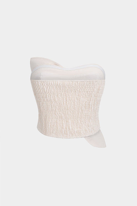 Asymmetrical Knotted Tube Top