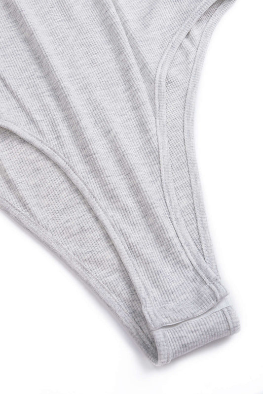 Basic U-Neck Sleeveless Bodysuit